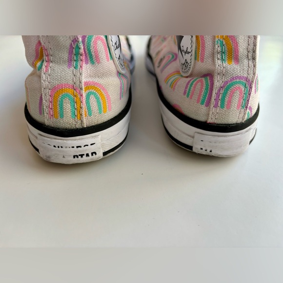 Girls’ Converse Rainbow Sneakers - Picture 5 of 6